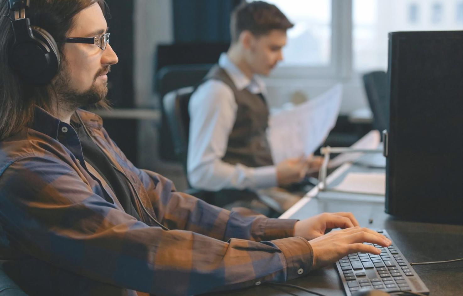 Team reviewing API testing results and system performance metrics